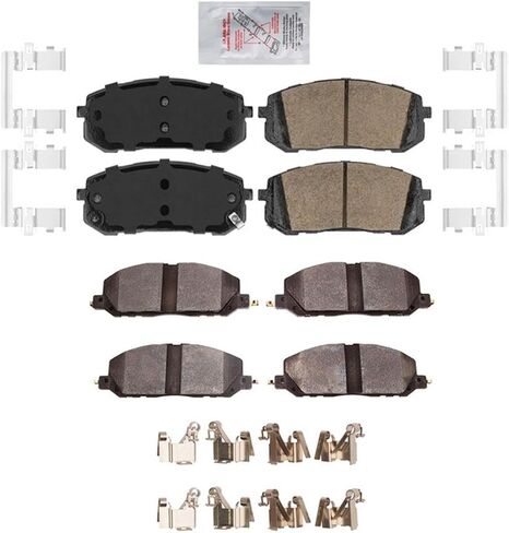 Front & Rear Ceramic Disc Brake Pads Replacement Parts For Hyundai Elantra 2021 2022 2023 2.0L in Saudi Arabia
