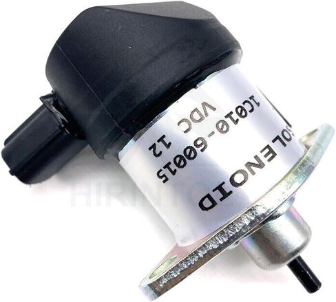 12V 1C010-60015 الملف اللولبي لإغلاق الوقود 1C010-60014 1C010-60016 1C010-60017 لـ KUBOTA V3300 V3600 V3800 محرك KX080-3 SVL90 M6800 M8540 M9000 M950 M96 M96 M9 in Saudi Arabia