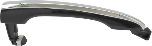 XQSMWF chrome الخلفية الخلفية السائق اليسرى مقبض الباب الخارجي متوافق مع Hyundai Genesis سيدان 2000 2010 2011 2012 2013 2014 3.8L 4.6L # 826513M000 in Saudi Arabia