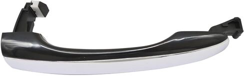 XQSMWF chrome الخلفية الخلفية السائق اليسرى مقبض الباب الخارجي متوافق مع Hyundai Genesis سيدان 2000 2010 2011 2012 2013 2014 3.8L 4.6L # 826513M000 in Saudi Arabia