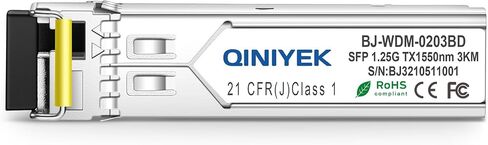1 Pair Simplex SC Module 3KM, 1.25G Single-Mode Fiber Connector, SFP-WDM-SM 1000BASE BiDi 1310nm/1550nm SFP Transceiver Module in Saudi Arabia