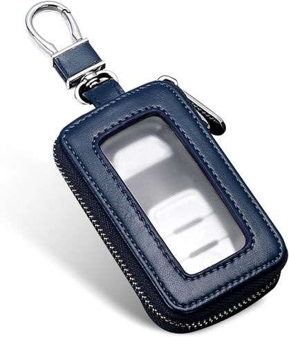 Pack of 1 Car Key Fob Case, Car Smart Key Fob Holder, Universal Zipper Car Key Bag, for Most Car and SUV (Black) in Kuwait