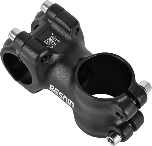 BESNIN Bike stem +/- 7 Degrees 25.4mm 32mm Bicycle stemshort MTB stem Mountain Bike stem Handlebar stem for Cycling Aluminium Alloy in Saudi Arabia