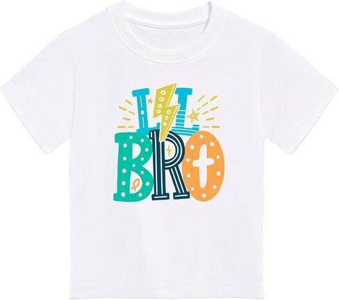 Big Brother T Shirt - Tee Cotton Graphic Tee للأولاد ، مطابقة ملابس الإخوة (2-7Y) in Kuwait