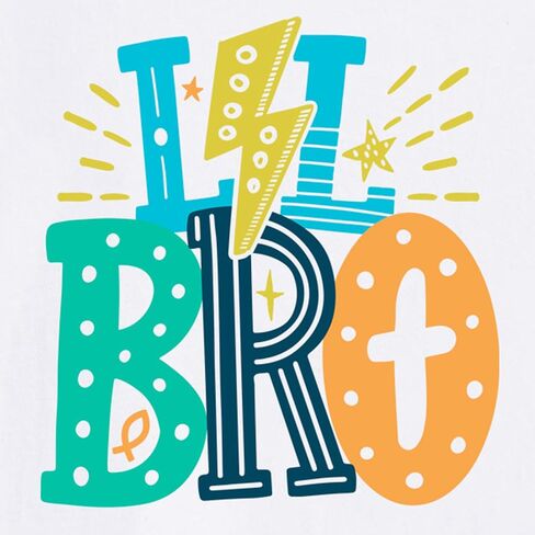 Big Brother T Shirt - Tee Cotton Graphic Tee للأولاد ، مطابقة ملابس الإخوة (2-7Y) in Kuwait