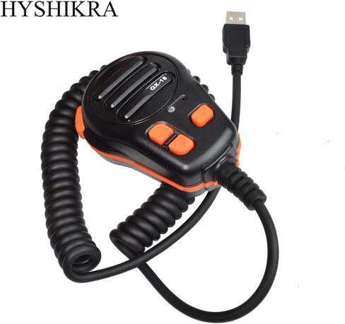 USB-A Microphone, Mic PTT and Programmable Key for American Truck Simulator, PC, Laptop, Cellphones, PC Game w/Microphone Holder and Programming Software(Without Speaker Function) in Saudi Arabia