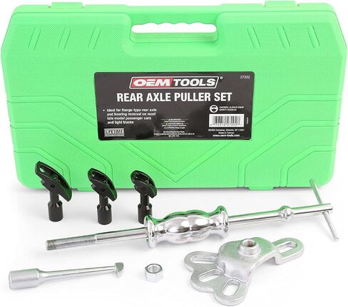OEMTOOLS 27032 أداة سحب محور من نوع شفة، أداة إزالة محمل العجلة الخلفية، للاستخدام مع مطرقة منزلق مقاس 5/8 بوصة × 18 على المحاور مع 4 أو 5 أو 6 مسامير in Kuwait
