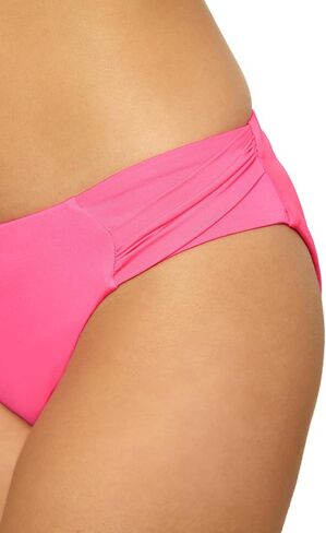 Trina Turk Women's Standard Tab Side Pants, Cheeky Coverage, Beach Cover Ups, Monaco (Point Pink), 10 in Saudi Arabia