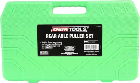 OEMTOOLS 27032 أداة سحب محور من نوع شفة، أداة إزالة محمل العجلة الخلفية، للاستخدام مع مطرقة منزلق مقاس 5/8 بوصة × 18 على المحاور مع 4 أو 5 أو 6 مسامير in Kuwait