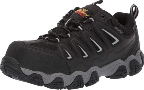 Thorogood Crosstrex Waterproof Athletic Safety Toe Work Shoes for Men - Lightweight Premium Leather and Mesh with Comfort Insole and Slip-Resistant Outsole; ASTM Rated in Saudi Arabia