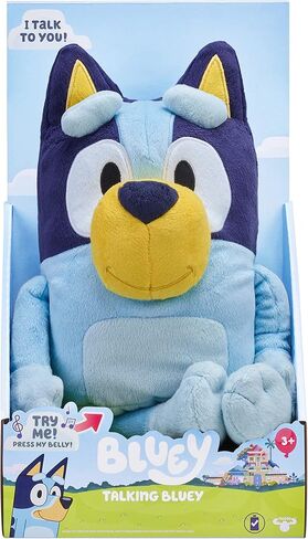 Bluey 17143 SFX, Feature, Interactive, Talking, 13" Plush, 17137 in Saudi Arabia