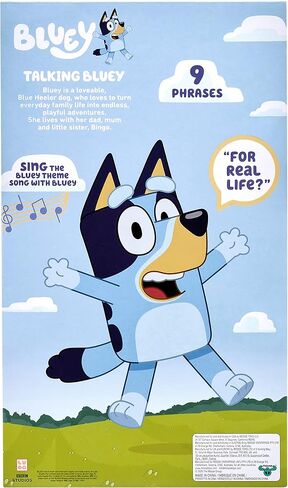 Bluey 17143 SFX, Feature, Interactive, Talking, 13" Plush, 17137 in Saudi Arabia