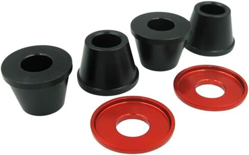 Machswon storecycle Handlebar Clamp Bithings Cone ، Handle Bar Riser Kit ، ملاءمة لـ KXF ، CRF ، YZF ، RM ، الأوساخ ، الحفرة ، على الطرق الوعرة ، الدراجات ، الدراجات النارية ، الأسود in Saudi Arabia