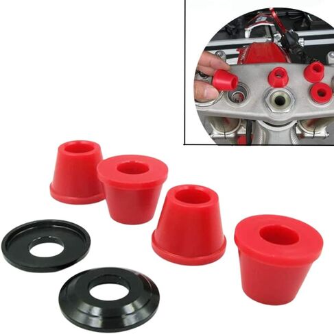 Machswon storecycle Handlebar Clamp Bithings Cone ، Handle Bar Riser Kit ، ملاءمة لـ KXF ، CRF ، YZF ، RM ، الأوساخ ، الحفرة ، على الطرق الوعرة ، الدراجات ، الدراجات النارية ، الأسود in Saudi Arabia