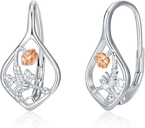 925 sterling الفضة الفضية hypoallergenic stud stud hoop leverback أقراط الديناصور/البقرة/الضفدع/الراكون/الزرافة/الأخطبوط/كورجي أقراط المجوهرات للنساء in Kuwait
