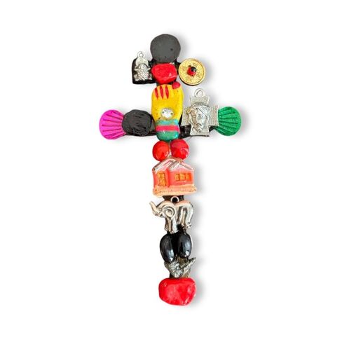 Handmade Caravaca Cross - Cruz de Caravaca - Religious amulet - Double crucifix in Saudi Arabia
