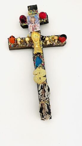 Handmade Caravaca Cross - Cruz de Caravaca - Religious amulet - Double crucifix in Saudi Arabia