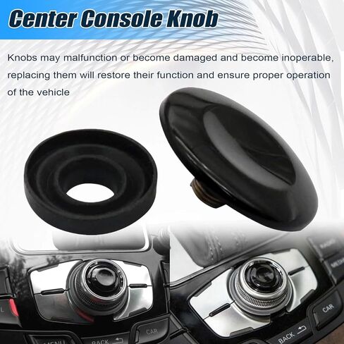 زر التنقل زر فرافع التحكم في مركز وحدة التحكم في مركز MMI Knob Repair Kit مناسبة لـ Audi A4 Q7 S4 2007-2015 A5 2012-2015 Q5 2013-2015 A6 2008-2011 S6 2007-2011 A8 S8 2004-2010 # 8K0998068 8K0998068A in Saudi Arabia