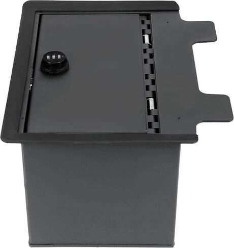 CUFU CENTER CENTONE CONSOLE SAFE GUN BOX متوافق مع 2019-2023 CHEVY CHEVROLET SILVERADA GMC SIERRA 1500 2500 3500 استبدال لـ 84081567 Console Locking Storage مع مرور التحرير والسرد المكون من 3 أرقام in Saudi Arabia