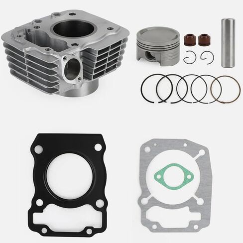 150cc Cylinder Barrel Piston Rings Gasket Top End Kit 57.3mm For HONDA CRF150F CRF 150 F 2006-2017 XR150 XR150L XR150LEK Shadow 2014-2018 in Saudi Arabia