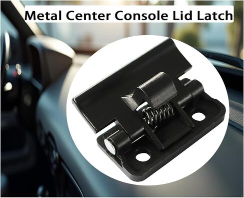 2PCS 5890812080 5890832020 5890832021 5890858010 5897620010 ABS Center Console Lid Latch Compatible with 2010-2019 1984-1989 Toyota 4Runner 2006-2012 2014-2016 RAV4 2007-2016 Yaris in Saudi Arabia