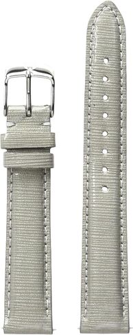 MICHELE MS16AA050257 16mm Genuine Leather Grey Watch Strap in Saudi Arabia
