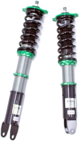 REV9 R9-HS2-082_1 مجموعة انخفاض التعليق Hyper-Street II Coilover ، صدمة أحادية أنبوب مع إعداد ارتداد ، طول كامل قابل للتعديل ، متوافق مع Nissan Altima سيدان (L32) 2007-12 in Kuwait