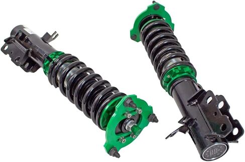 REV9 R9-HS2-082_1 مجموعة انخفاض التعليق Hyper-Street II Coilover ، صدمة أحادية أنبوب مع إعداد ارتداد ، طول كامل قابل للتعديل ، متوافق مع Nissan Altima سيدان (L32) 2007-12 in Saudi Arabia