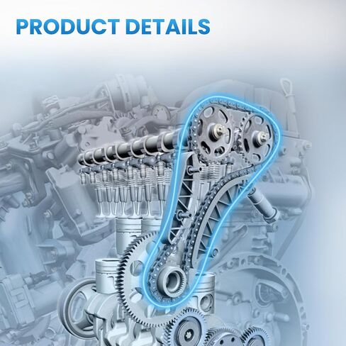 Timing Chain Kit with Oil Pump Guide Chain Gear Compatible with BMW N51 N52 N54 528 530 X3 X4 X5 N52 N55 3.0 2.5 After-Market Parts in Saudi Arabia