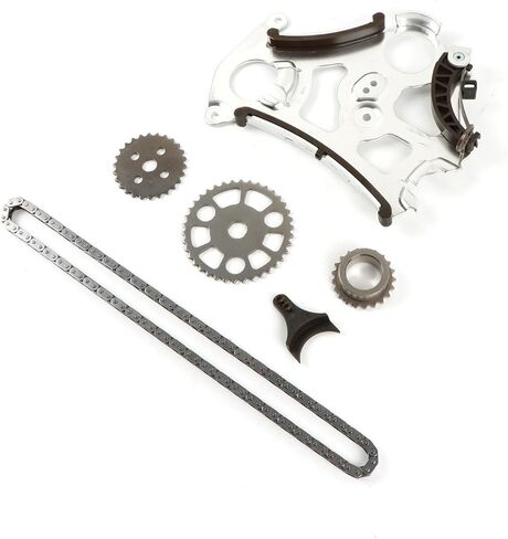 Timing Chain Kit with Oil Pump Guide Chain Gear Compatible with BMW N51 N52 N54 528 530 X3 X4 X5 N52 N55 3.0 2.5 After-Market Parts in Saudi Arabia