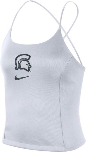 Nike Women's College Icon Clash Tieback Tank Top (US, Alpha, Large, Regular, Regular, White, Oregon Ducks) in Saudi Arabia