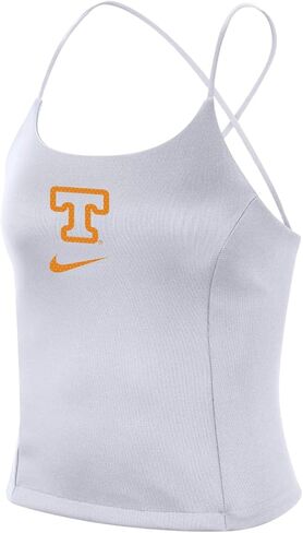 Nike Women's College Icon Clash Tieback Tank Top (US, Alpha, Large, Regular, Regular, White, Oregon Ducks) in Saudi Arabia
