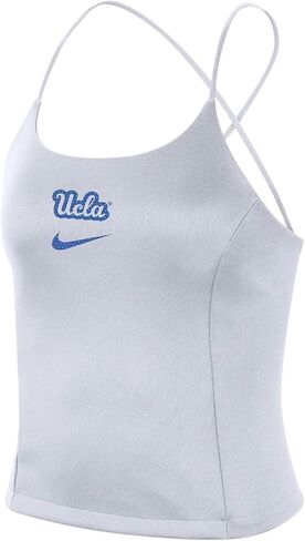 Nike Women's College Icon Clash Tieback Tank Top (US, Alpha, Large, Regular, Regular, White, Oregon Ducks) in Saudi Arabia