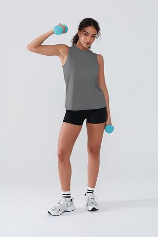 Workout Tank Tops for Women Cross Backless Sleeveless Loose Fit Athletic Tops Athletic Yoga Gym Running Shirts in Kuwait