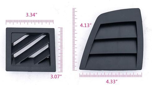 G-PLUS Dash Air Vent Dashboard,Compatible with 2005 2006 Chrysler 300/2006 2007 Dodge Charger/2005-2007 Dodge Magnum,Driver and Passenger Side,Black in Saudi Arabia