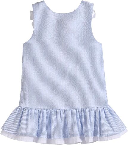 Baby Girls Ruffle Dress with Bows in Saudi Arabia