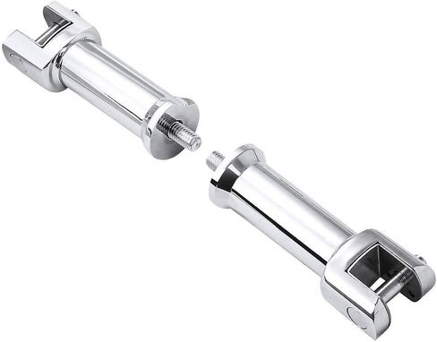 TCMT Chrome Foot Peg Supports Mounts Clevis Kits Fits For Harley Softail Standard Softail Springer Deuce Heritage Softail Classic Fatboy 2000-2006 in Saudi Arabia
