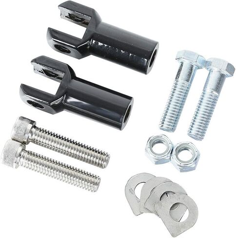 TCMT Chrome Foot Peg Supports Mounts Clevis Kits Fits For Harley Softail Standard Softail Springer Deuce Heritage Softail Classic Fatboy 2000-2006 in Saudi Arabia