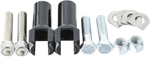 TCMT Chrome Foot Peg Supports Mounts Clevis Kits Fits For Harley Softail Standard Softail Springer Deuce Heritage Softail Classic Fatboy 2000-2006 in Saudi Arabia
