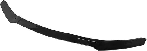 Ikon Motorsports ، Lip الأمامي الوفير متوافق مع 2017-2021 هوندا سيفيك هاتشباك و SI ، HFP Gloss Black Pp Front Air Dam Chin Spoiler 3pcs ، 2018 2019 2020 in Saudi Arabia