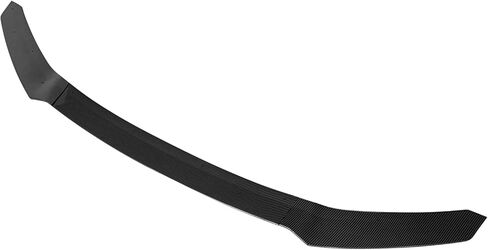 Ikon Motorsports ، Lip الأمامي الوفير متوافق مع 2017-2021 هوندا سيفيك هاتشباك و SI ، HFP Gloss Black Pp Front Air Dam Chin Spoiler 3pcs ، 2018 2019 2020 in Kuwait