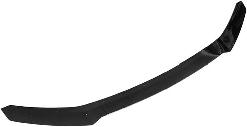 Ikon Motorsports ، Lip الأمامي الوفير متوافق مع 2017-2021 هوندا سيفيك هاتشباك و SI ، HFP Gloss Black Pp Front Air Dam Chin Spoiler 3pcs ، 2018 2019 2020 in Saudi Arabia