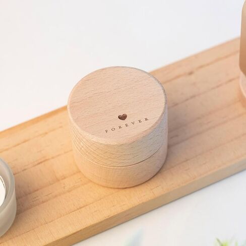 2PCS Pet Urns for Dog or Cat Ashes, Pet Hair Keepsake Box, Mini urns for pet Ashes, Wooden Pet Cremation Urns, Wooden Pet Fur Memorial Box Pet Loss Gifts Memorial Gifts (Paw Prints) in Saudi Arabia