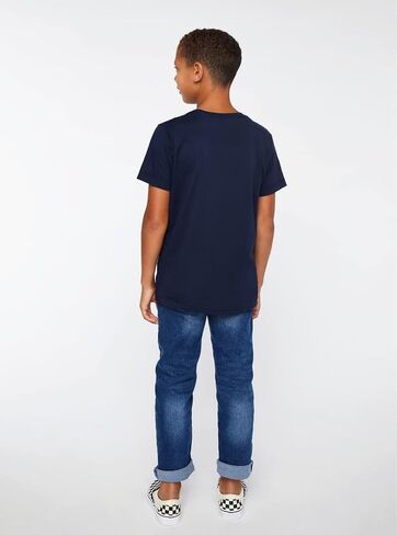 LAT Youth 100% Cotton Jersey Crew Neck Short Sleeve Tee in Saudi Arabia