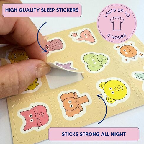Children's Sleep Patches | Melatonin Free Toddler Sleep Aid with Lavender, Clary Sage, Orange and Geranium Essential Oils | Sleepy Stickers for Kids | 36 Patches in Saudi Arabia