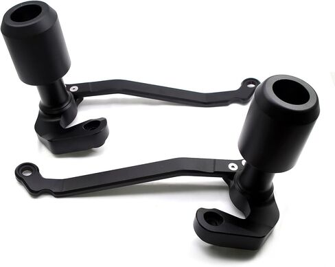 MZS Motorcycle Frame Sliders Compatible with RS660 2020-2023, Falling Anti Crash Protector Guards No Cut Kits Black in Saudi Arabia