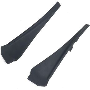Pair Drivers Passenger Left Right Side Cowl Extension Plastic Black for Nissan for Rogue 2014-2020 in Saudi Arabia