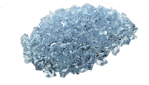 WGV Acrylic Ice Rock Crystals Gems لتنثير المائدة ، حشو المزهرية ، الزفاف ، المأدبة ، الحفلات ، الحدث ، ديكور عيد الميلاد (حوالي 150 قطعة لكل حقيبة) ، حقيبة واحدة ، 1 رطل ، فضية in Kuwait