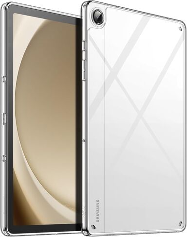 JETech Clear Case for Samsung Galaxy Tab A9 8.7-Inch, Anti-Yellowing Transparent Shockproof Slim Tablet Cover with Hard PC Back and Soft TPU Bumper (Clear) in Kuwait