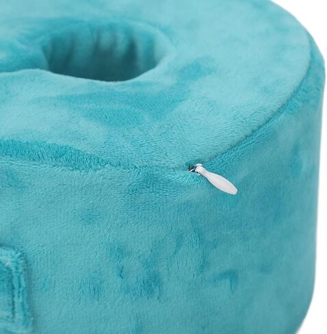 2pcs Foot Elevating Pillow, Leg Rest Post Surgery Pillow, Soft and Adjustable Sleeping Wedge for Men and Women, Ankle Protector Support Elevated Foot Heel Pillow for Sore Foot Pressure (Lake Blue) in Saudi Arabia